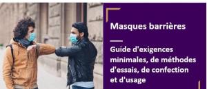 Un référentiel AFNOR pour fabriquer son masque de protection