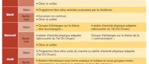 Les séjours de répit, une solution proposée aux aidants.