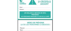 France Alzheimer lance sa carte d'urgence de l'aidant
