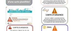 La carte d'urgence d'aidant : un geste simple que devraient faire au moins 150 000 aidants!